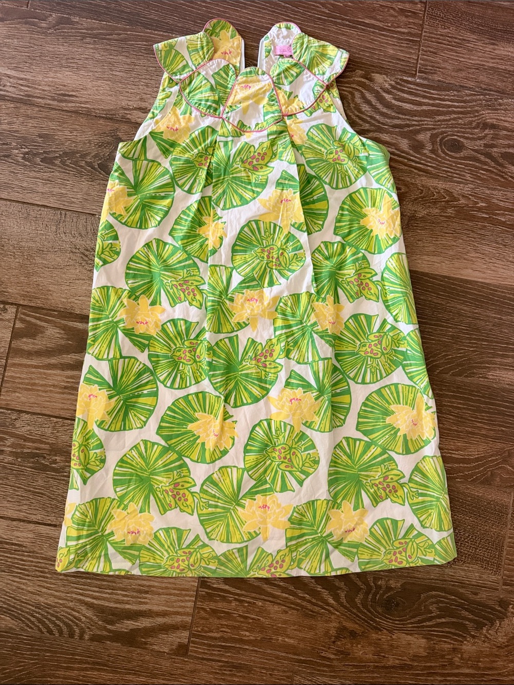Lilly Pulitzer frog dress Lilly pad size 2 hip hop hooray